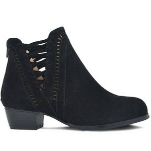 New Women's Ankle Bootie Back Zipper Closure